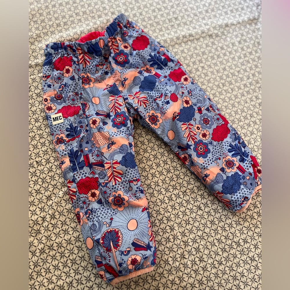 Reversible MEC snow pants